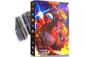 BSDPPT album di carte a 4 tasche, Raccoglitore per collezionisti di carte, album di carte da collezione, 30 pagine - per 240 carte - I10