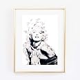 Din A4 Marilyn Monroe Druck – Ungerahmtes Hollywood-Portrait Auf Mattem Fotopapier