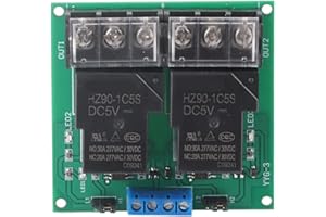 YWBL-WH YYG-3 High Power Two Way Bidirectional Optocoupler Isolation Relay Module 30A(5VDC), Relay