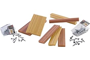 little tikes Creative Construction Wood, Nails, & Screws Bundle - Includes 9 Refill Items, Pretend Play Construction Set, Suitable for Boys and Girls Ages 3+ Years
