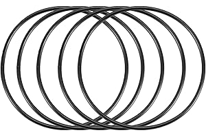 sourcing map 5 Stück O Ring Dichtungsringe Gummidichtung 32 mm AD 30 mm ID 1 mm Dicke Nitrilgummi NBR Unterlegscheibe Dichtungssatz für Dichtungselemente Hahnanschluss Reparatur Auto