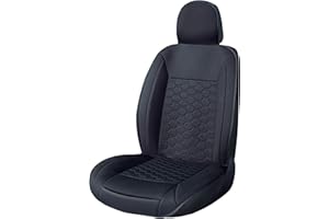 S SUMEX Respaldo de Asiento Coche Modelo Tourer Color Negro Fabricado con Tela Funda Asiento Universal Protector de Asiento