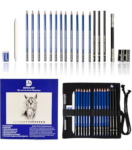 Blocco Da Disegno Clairefontaine Grana Marcata - 30 Fogli A4 180g, Per Matita, Carboncino E Pennarelli, Senza Acidi - Foto 7