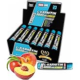 Hardline L-karnitin Matrix 3000 Mg 20 Amp&uuml;l Şeftali Aromalı