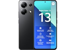 Xiaomi Redmi Note 13 Smartphone, 8+128GB Handy ohne Vertrag, Schwarz
