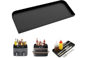 LAISLLA Accessoires Air Fryer pour Cosori Airfryer 8,5 l/Dual Blaze TwinFry 10 l, Moule Silicone Air Fryer, accessoire de friteuse à air chaud Réutilisable Silicone Tapis