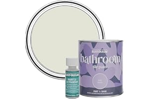 Rust-Oleum Beige Water-Resistant Bathroom Tile Paint in Matt Finish - Portland Stone 750ml