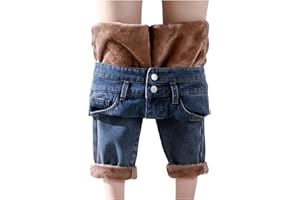 riou Leggings Deporte Mujer Térmicos Invierno Forrado de Terciopelo Pants Thick Warm Fleece Lined Talla Grande Pantalón Casuales Leggins Cálid Felpa Pantalones térmicos para Correr