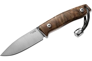 LIONSTEEL Lion Steel 02LS027 M1 Walnut Couteau de voyage Marron Longueur de la lame 7,4 cm