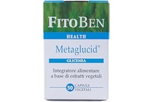 Fitoben | Metaglucid® Integratore alimentare naturale con Gelso, Momordica, Cannella e Gymnema per il mantenimento di livelli normali di glucosio nel sangue. 50 Capsule Vegetali.