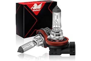 WinPower H8 12V 35W Bulb Halogen 3000K Yellow for Car Fog Light/Motorbike Headlight Bulb, 2 Pieces