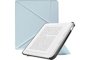 HGWALP Custodia Slimshell compatibile con 7" pollici Kobo Libra Colour (2024) / Kobo Libra 2 (2021) eReader, Ultra Slim Cover Leggera con Auto Wake/Sleep e Stand-Sky Blue