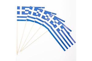 Everflag Papierfähnchen: Griechenland 50er Packung