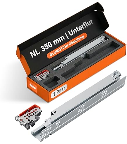 Blum bodemmontage Movento 760H met blumotion, 350 mm 40 kg