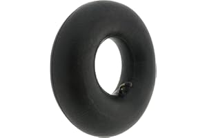 DER KLEINE HANDWERKER 1 manguera de repuesto para rueda de carretilla 3.00-4 / 260 x 85 mm para rueda de aire con válvula de coche TR87 en ángulo, carretilla apilable, carretilla de carga