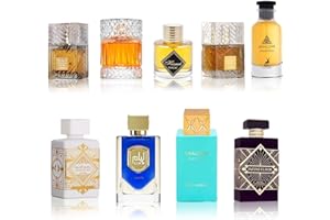 MyScent Mini Arabische Parfüm Damen & Herren Geschenk Set | 9 x 2 ML Parfüm Unisex | Parfum Discovery Set mit 2 ML Abfüllungen