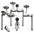Alesis Nitro Max Kit and Amp - Electric Drum Set with 10" Dual Zone Snare, Bluetooth, USB MIDI, and 70W Rack-Mountable Drum Amplifier