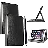 10inch Tablet Case - Universal Stand Case Folio Cover Magic Leather 360° Rotating Case Fits for ALL 10in Inch & 10.1in Inch T
