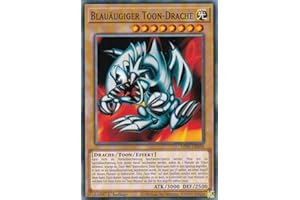 LDS1-DE056 - Blauäugiger Toon - Drache - Common - 1. Auflage - Deutsch - Legendary Duelists: Season 1 - mit LMS Trading Fieldcenter-Karte Yugioh