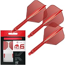 Target Darts K-Flex No.2 - Voli E Steli Integrati, Confezione Da 3, Lunghezze Corte/Intermedie/Medie - Foto 10