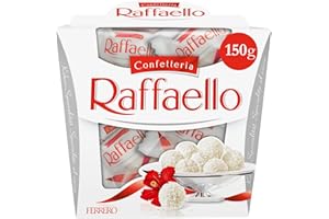 ‎FERRERO Ferrero Raffaello – Feine Creme, knackige Mandel, knusprige Waffel und Kokosflocken – 1 Packung à 150 g
