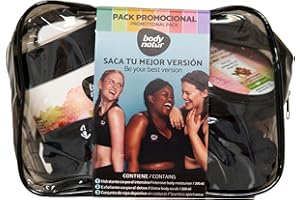 BODY NATUR BODYNATUR - Pack Deportivo Cuidado Corporal - Exfoliante + Manteca Hidratante + Conjunto Deporte Mujer 2 Piezas Talla Única - Ideal para regalo