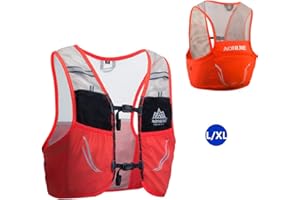 AONIJIE 2.5 L Unisex Ultra Running Chaleco de Piel Avanzada hidratación Pack para Trail Running Cycling Marathoner
