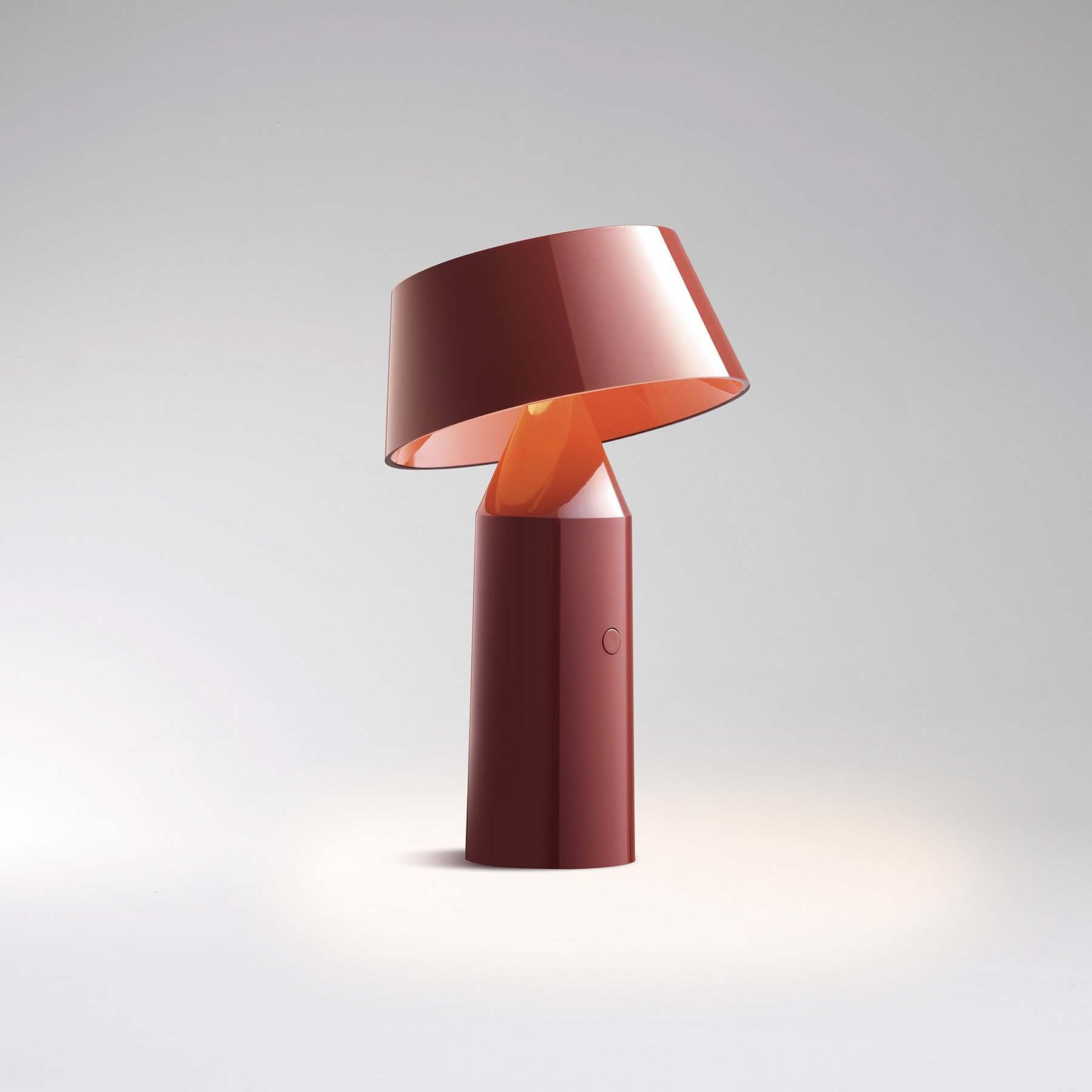 Dettagli Su Marset Lampada Da Tavolo Led Senza Fili Bicoca Rosso Bordeaux A6t