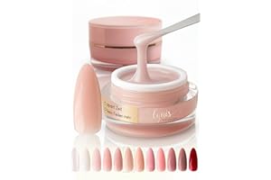 ‎LYNIS NAILSHOP No File Aufbaugel für Gelnägel BEIGE NUDE 15ml für Profis & Anfänger als UV Gel SELBSTGLÄTTEND OHNE FEILEN · für UV & LED geeignet · pinchbar, mittelviskos · Lynis-Nailshop.de