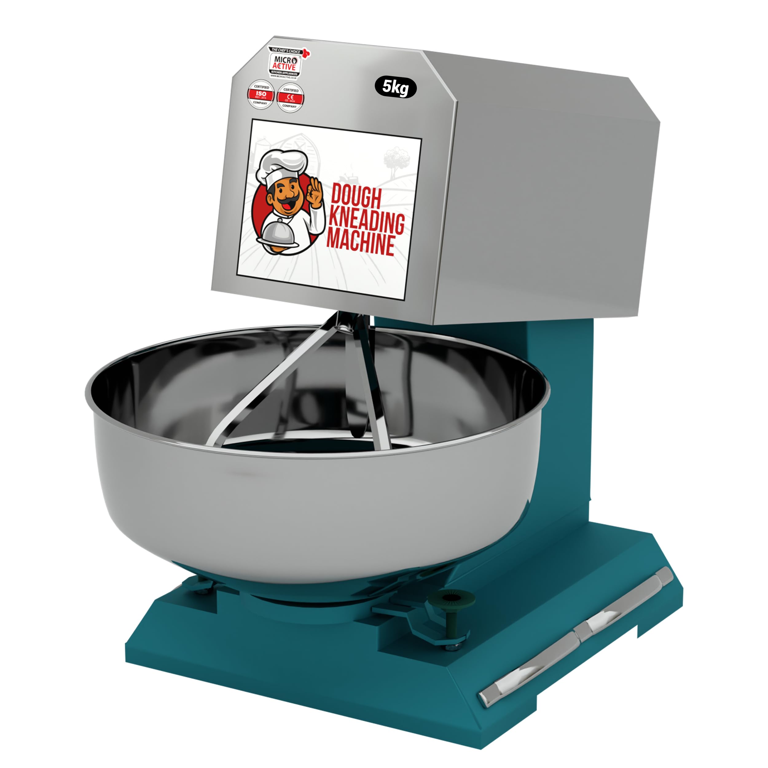 MICROACTIVEÂ® Heavy Duty Stainless Steel Electric Dough Kneader/Mixer Machine Review