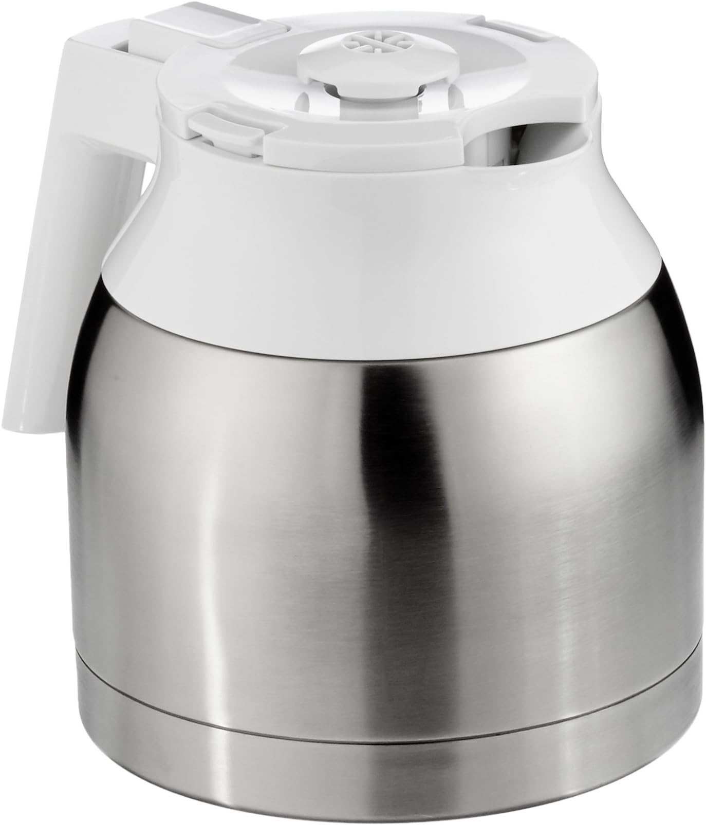 Melitta Look Deluxe Timer Therm SST Jug, White
