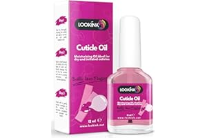 LOOKINK Olio Cuticole Unghie Professionale 12 ml, Fragranza Bubble Gum, Idratante e Nutriente per Cuticole di Mani e Piedi