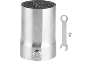 ‎TBEST db Killer 48mm,Db Killer 48Mm,Motorrad Db Killer,Edelstahl 48Mm Universal Motorrad Auspuffrohr Schalldämpfe Motorrad Abgasrohr Db Killer Schalldämpferventil