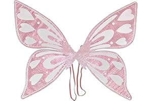 XAFUSZY Engel Flügel Kostüm Karneval Cosplay Flügel Requisiten Flügel Elfenflügel Kostüm Zauberwelt Halloween Party Schmetterling Kostüm