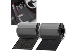 KAEGREEL Klettband Selbstklebend für Autos und Wohnmobile, Hochtemperaturbeständig Klettverschluss für Automatten, Jalousien, Sitzbezüge, 11CM x 2M