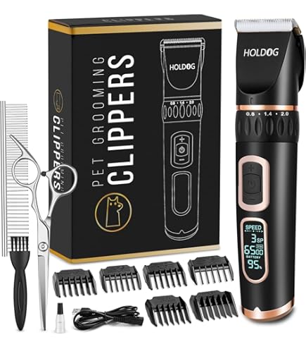 Moser Arco Pro Akku Tierhaartrimmer - Professioneller Haarschneider Für Hunde Und Katzen