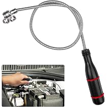 2 Pièces Aimant Flexible 50cm - Outil De Ramassage Magnétique Puissant Pour Clés Et Objets Métalliques