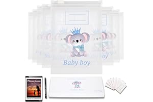 CRI & REBY 8 bustine corredino neonato ospedale 100% Made in italy - EBOOK IN OMAGGIO - I tuoi sacchetti nascita bimbo - sacchetti nascita bimba(38x25cm)