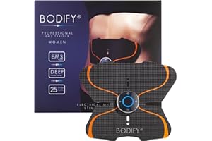 ¡Bodify® Dispositivo de Entrenamiento EMS para la estimulación focalizada de los músculos Abdominales! - Entrenador Abdominal - Dispositivo de estimulación Muscular Abdominal - El Original