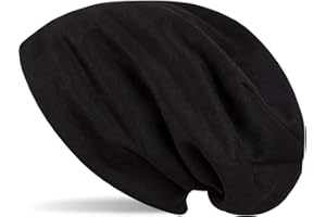 styleBREAKER Gorro Beanie de Punto Fino cálido con Relleno Interior Polar Muy Suave, Gorro Beanie Largo de un Solo Color, Unisex 04024092