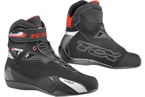 9505W - TCX Rush WP Motorcycle Boots 41 Black (UK 7.5)