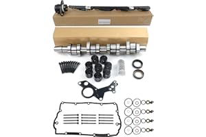 Flynsu Kit Arbre à Cames Complet Compatible avec 1.9 PD TDI AXC AXR BJB BKC BLS BLT 038109101R 038103673A 038103714 038103714G
