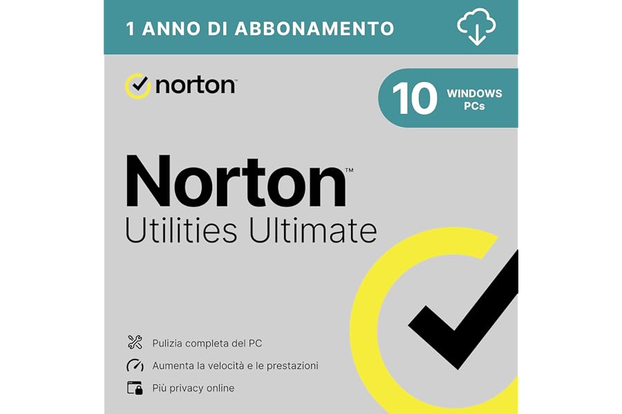 Norton Utilities Ultimate 2025|10 PC| 12 mesi