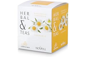 CAFES NOVELL Pirámides - Infusión de flores de manzanilla - 15 pirámides