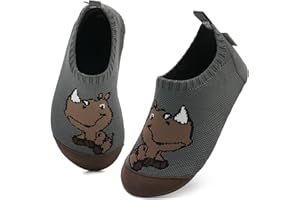 Kyopp Garcon Chaussettes Chaussures Fille Respirant Chaussons Antidérapante Chaussons Bébé Enfant Mixte Enfant 20-33EU