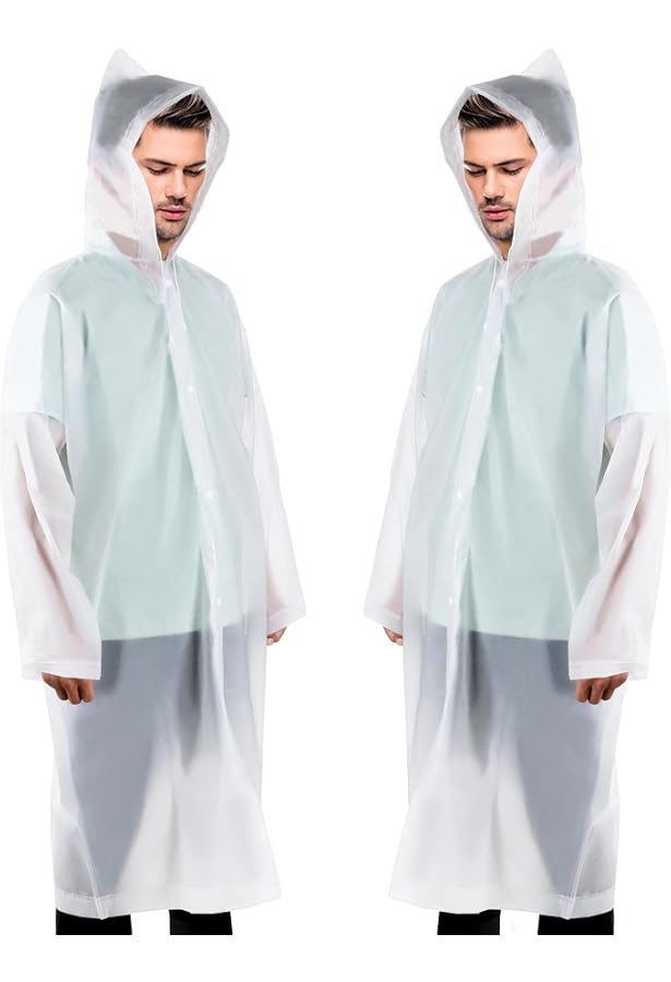 Poncho De Pluie Enfant Imperméable EVA - Taille Unique 110-150 Cm - Réutilisable Et Léger
