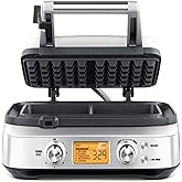 Sage BWM620 The Smart Waffle&trade; Pro Waffle Makinesi | Waffle makinesi, 4 hamur ayarı, Bel&ccedil;ika waffle, klasik waffle, 12 kızartm