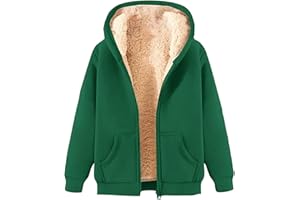 WopHSkf Fleece Jacket Women UK Sale Ladies Teddy Fleece Hoodie Winter Coat Sherpa Lined Jacket Women Full Zip Hoodie Teddy Bear Coats Fleece Sweatshirts Ladies Fleece Tops Sweater Outwear