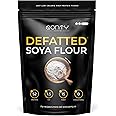 Qonty Defatted Soya Flour | 52% Protein, 1.5% Fat | Lab Tested | 8 gm Protein Per Roti | No Preservatives | Gluten Free | Rich in Micro Nutrients (2.65 kg)