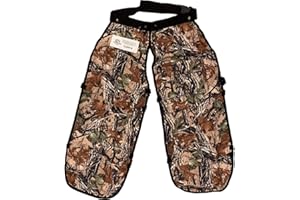 MGP SUPPLY Kettensägen-Chaps für Herren – Kettensägen-Chaps für Herren, Schürzen-Stil mit Tasche und verstellbarem Gürtel, Sicherheitsausrüstung